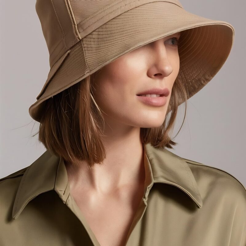Beige Everyday Bucket Hat