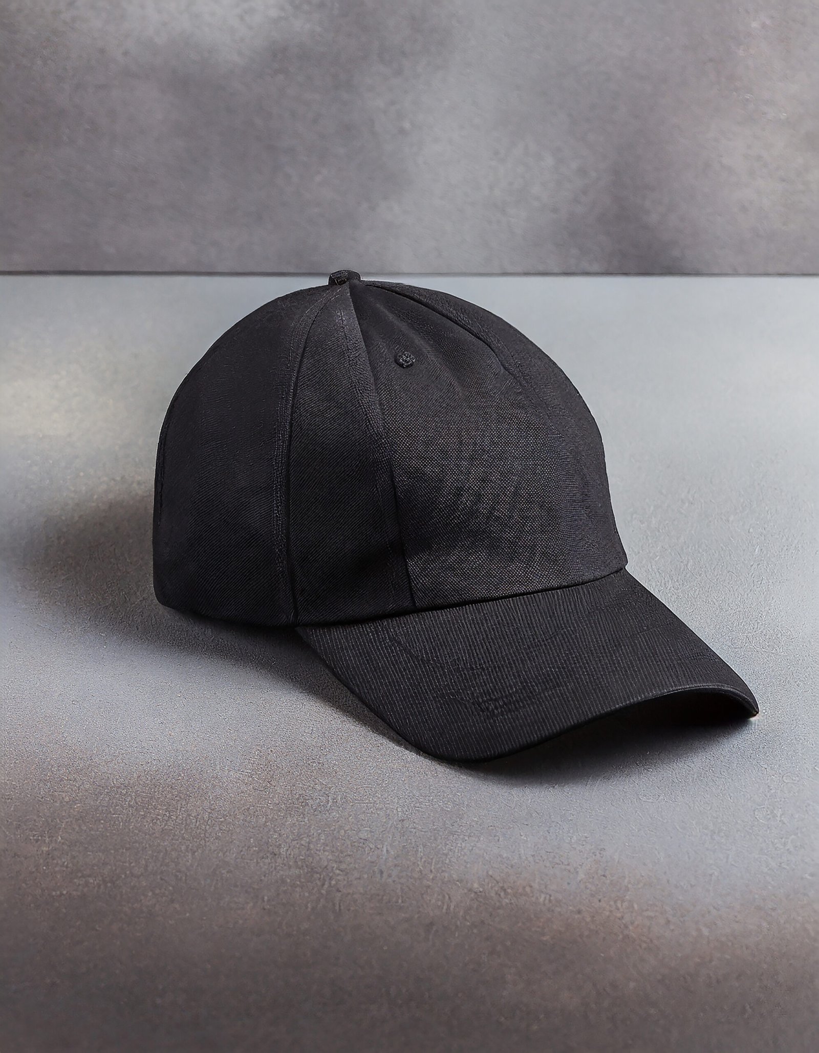Matte Black Streetwear Cap