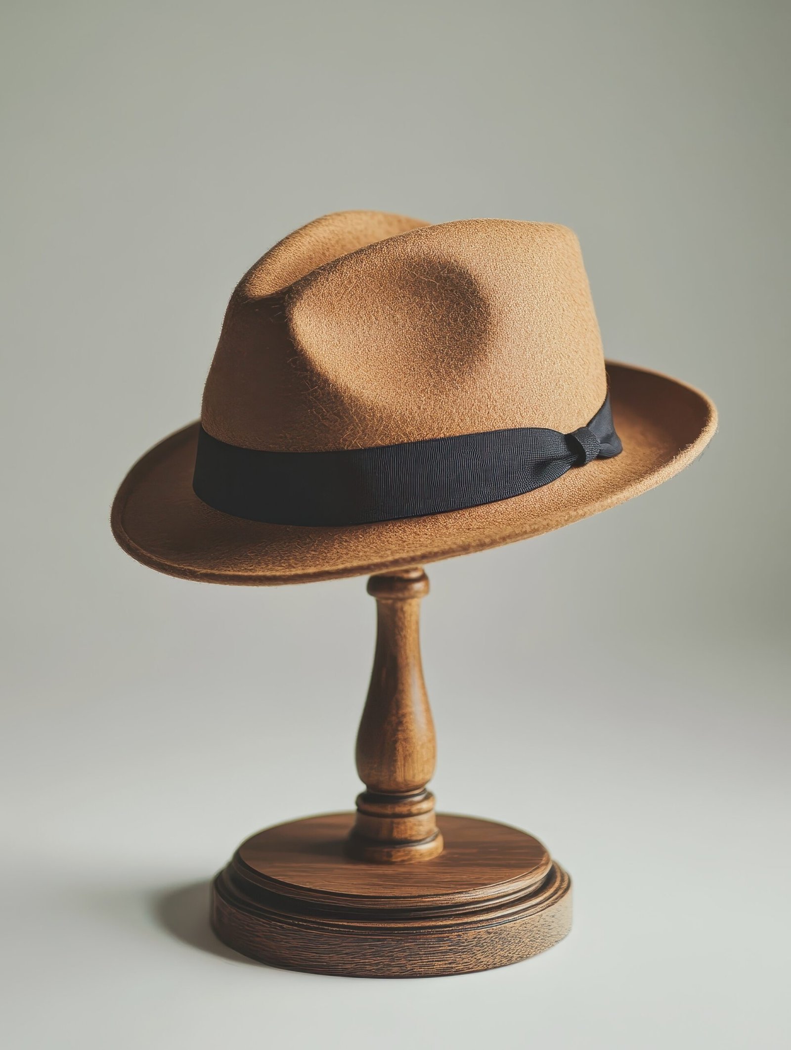 Camel Brown Fedora Hat