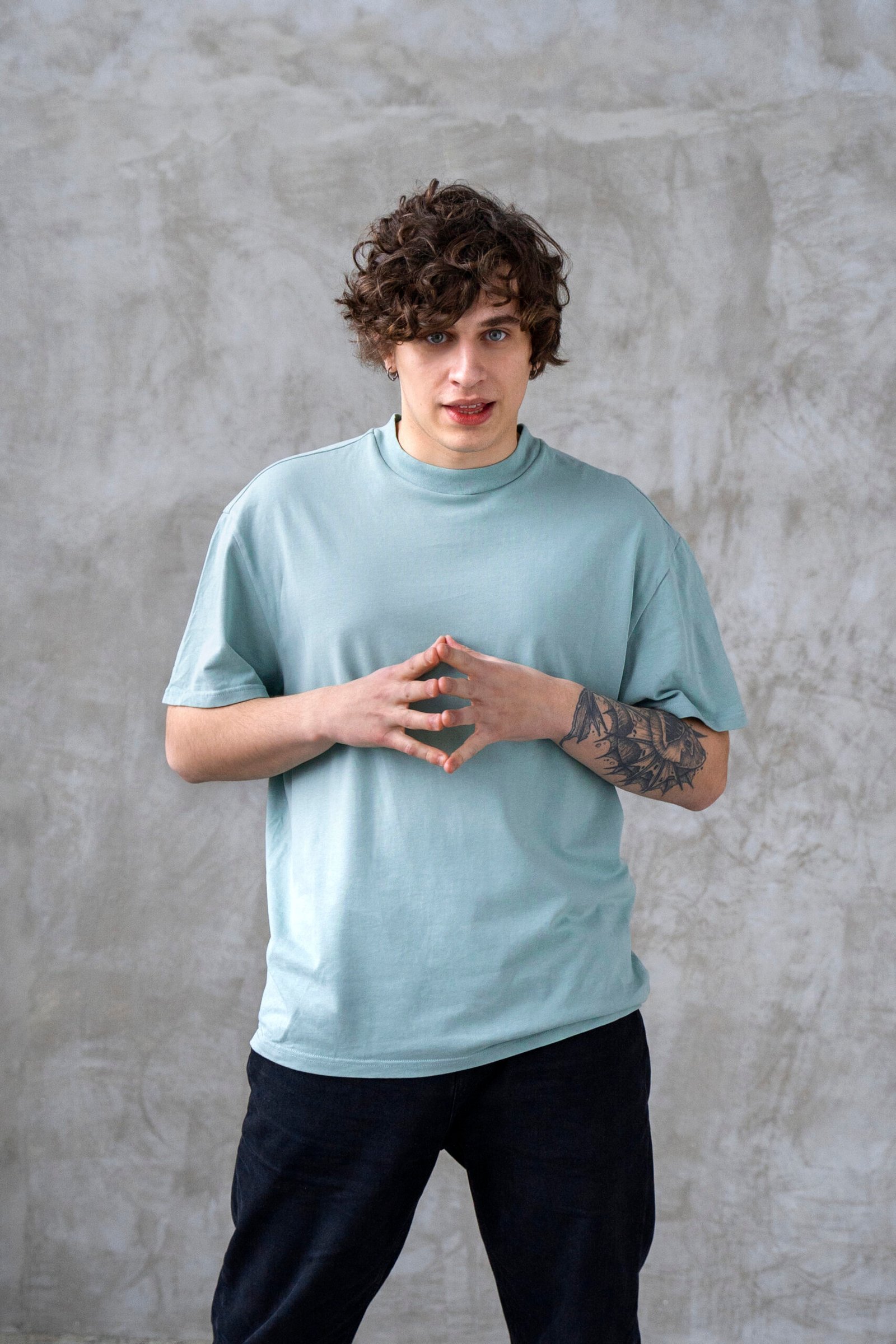 FrostMint Oversized Tee