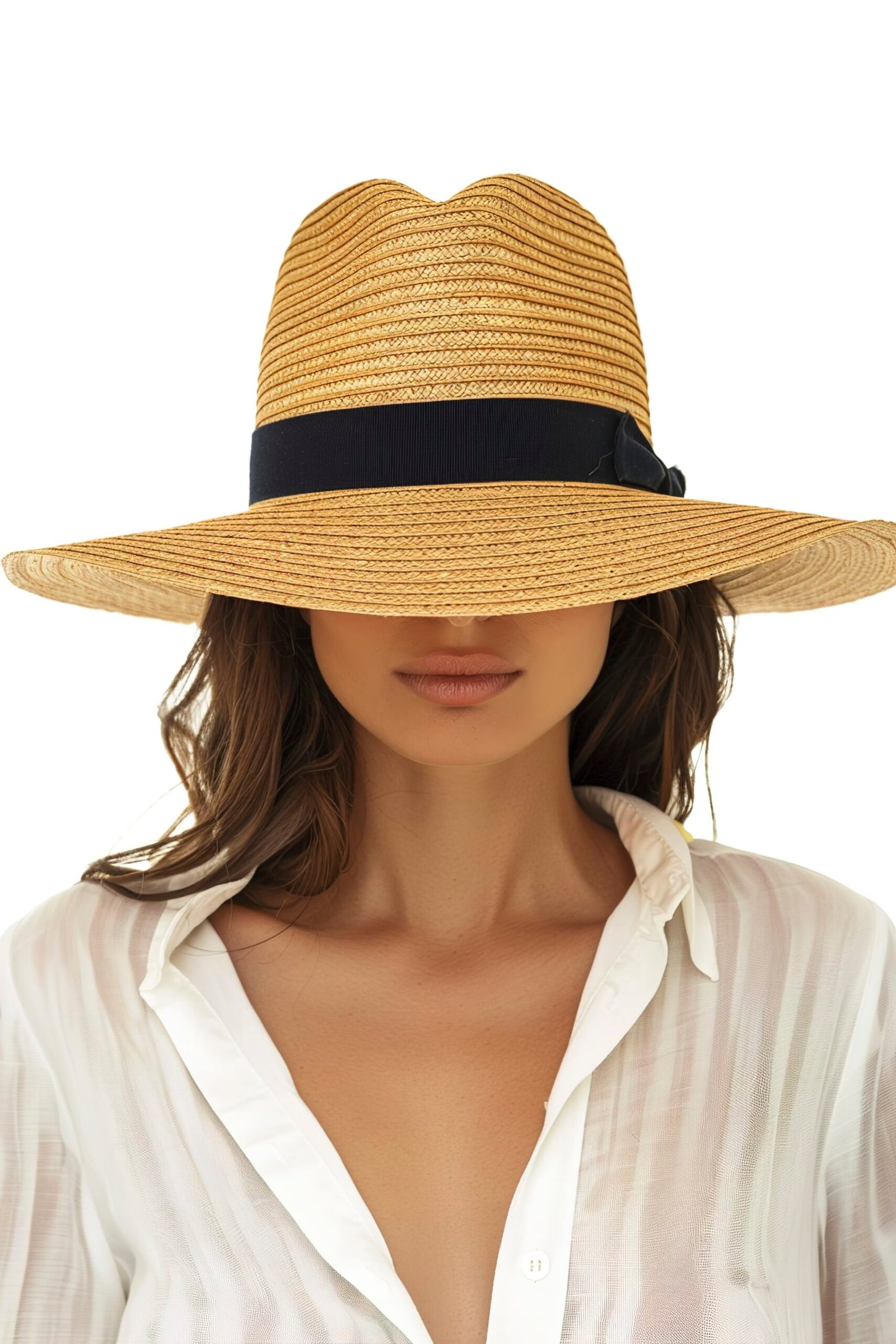 Natural Straw Fedora