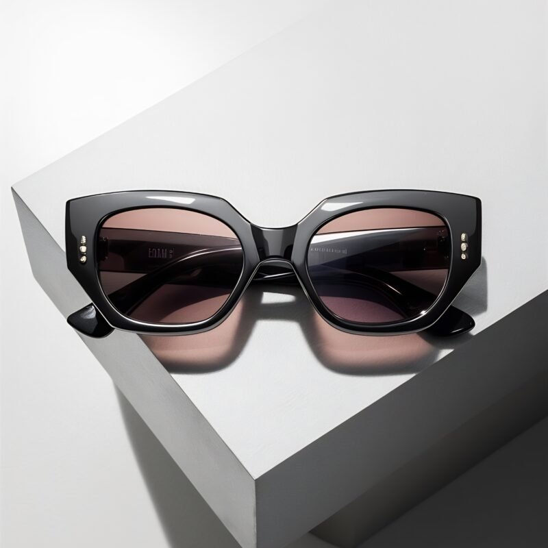 Bold Angular Black Frames