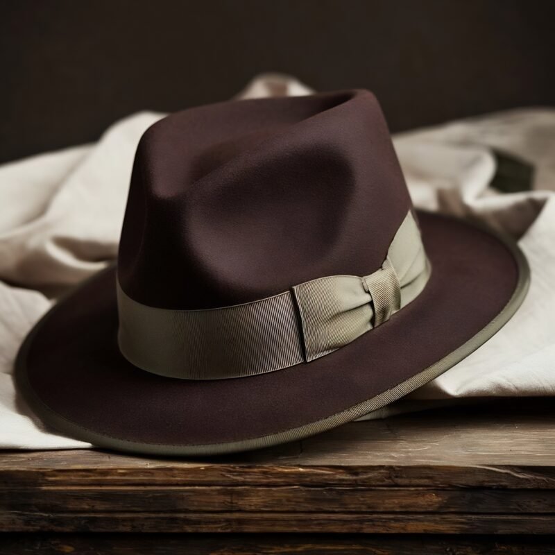 Classic Wool Fedora Hat