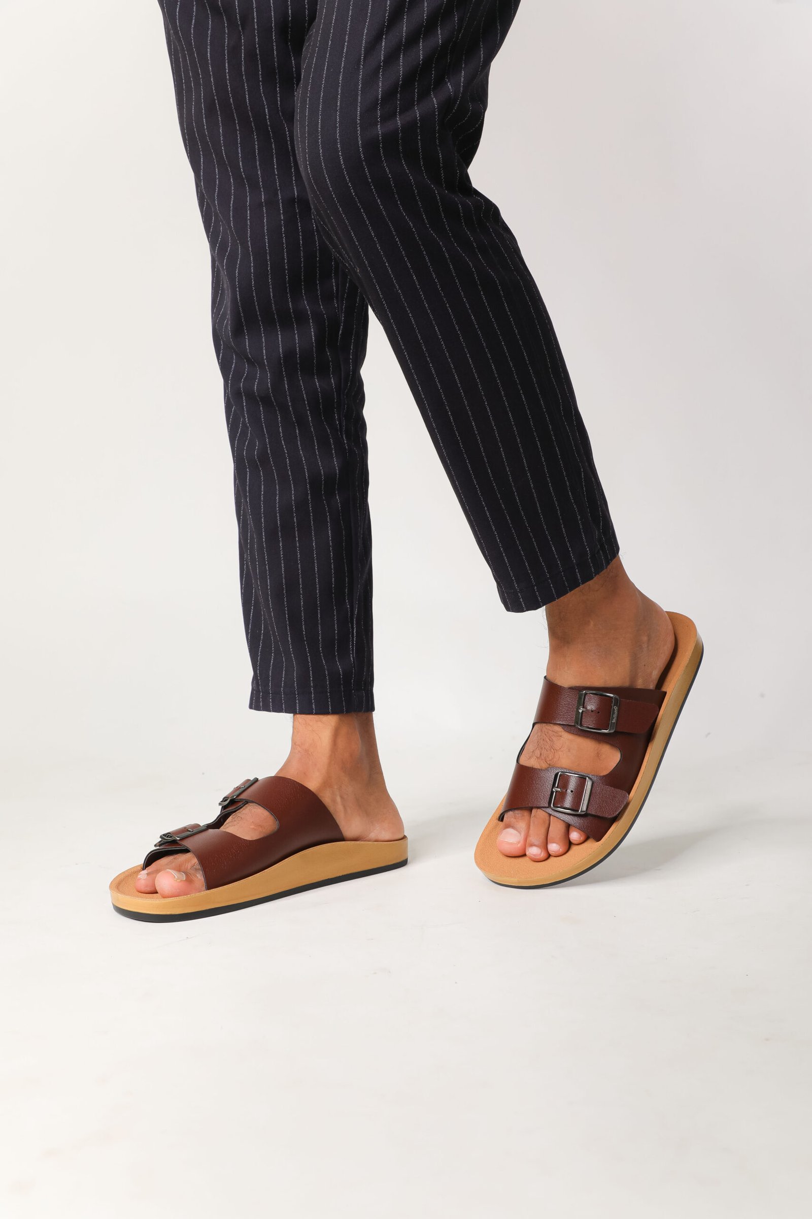 Cedar Buckle Foam Sandals