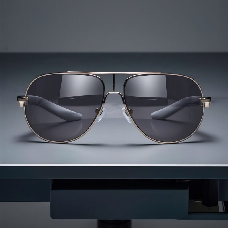 Slate Titanium Aviators
