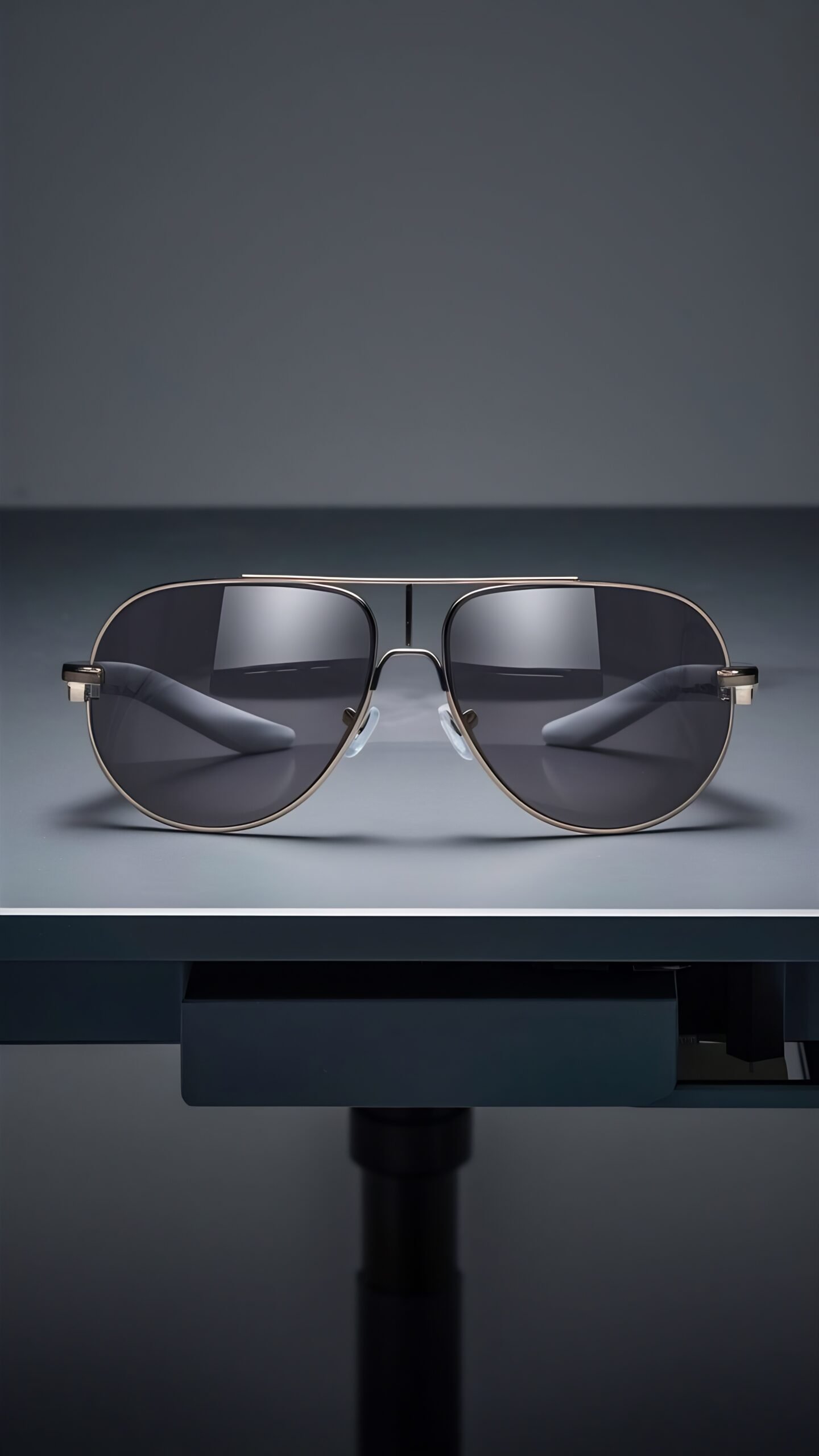 Slate Titanium Aviators