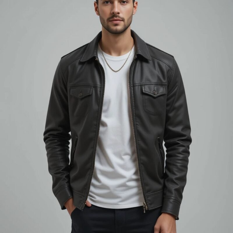 Midnight Rider Leather Jacket