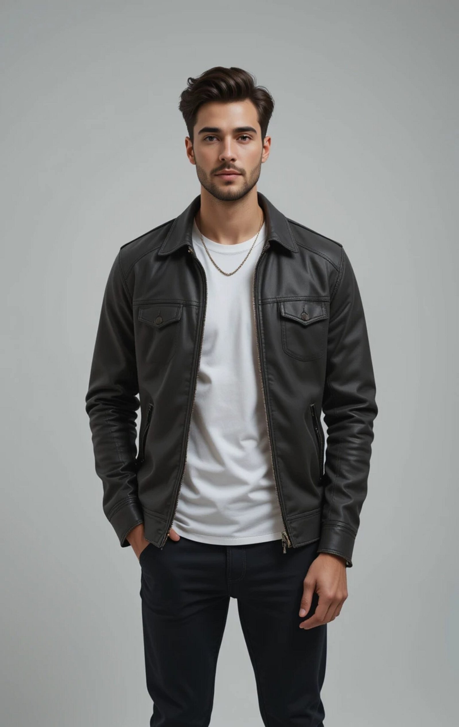 Midnight Rider Leather Jacket