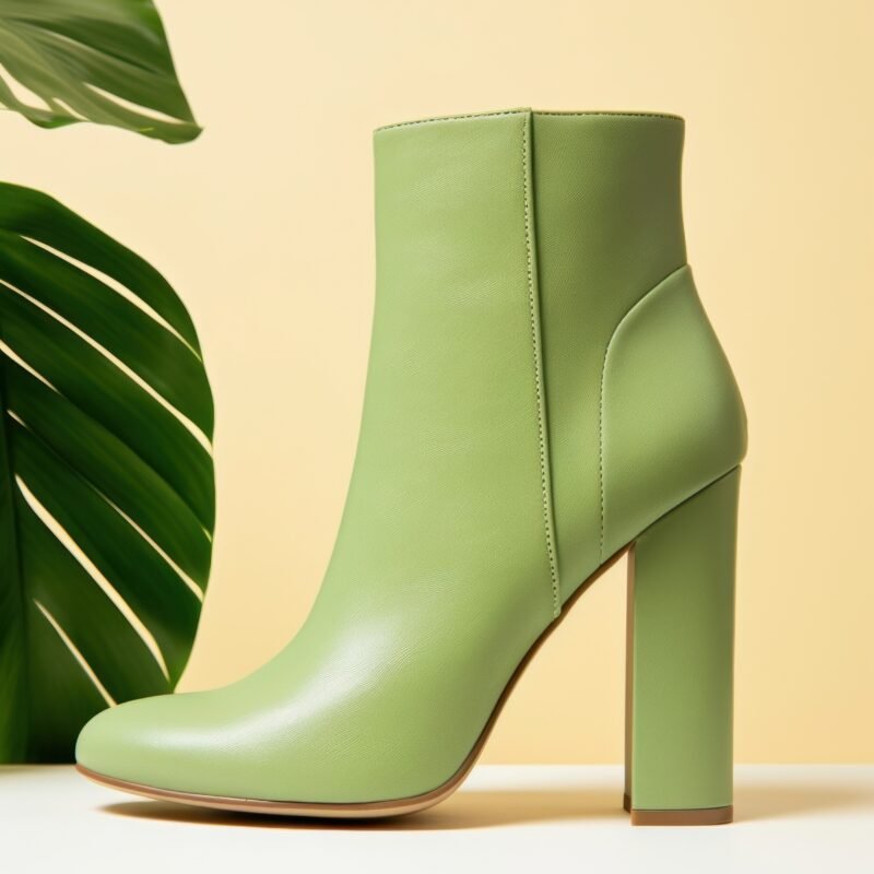Mint Mode Heel Boots