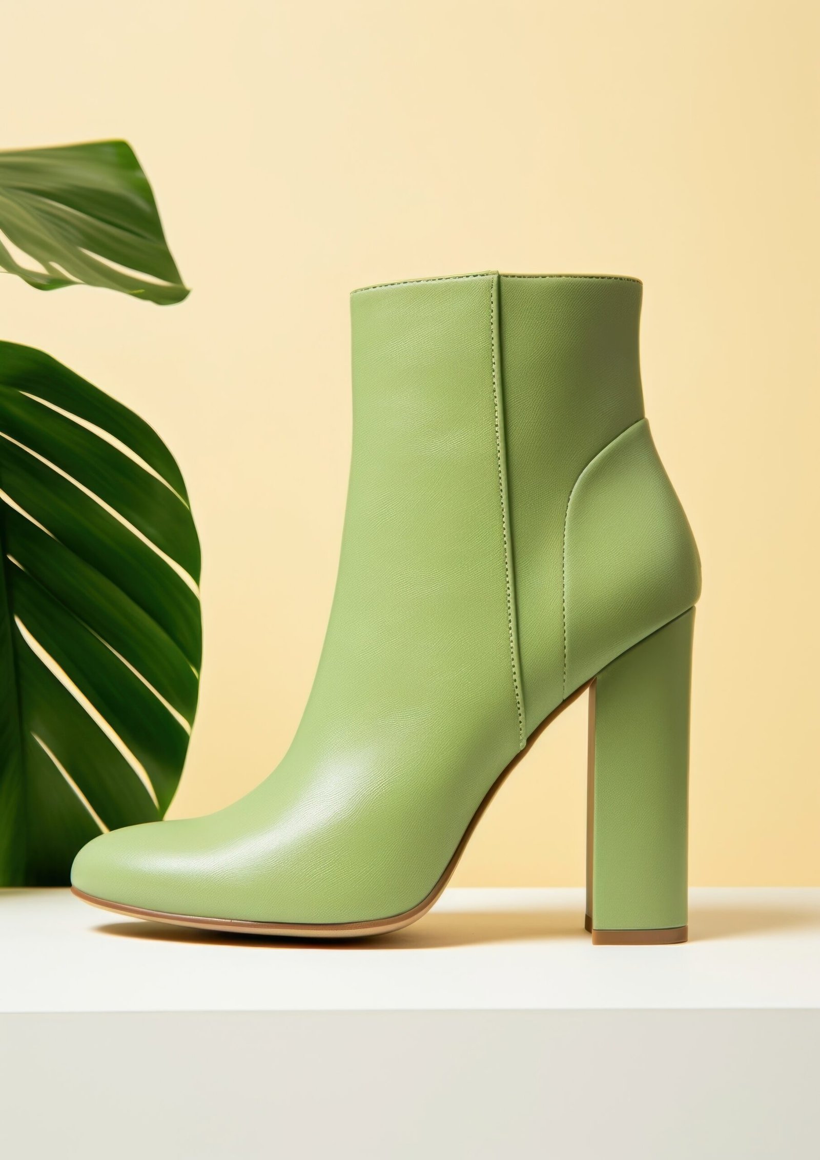 Mint Mode Heel Boots