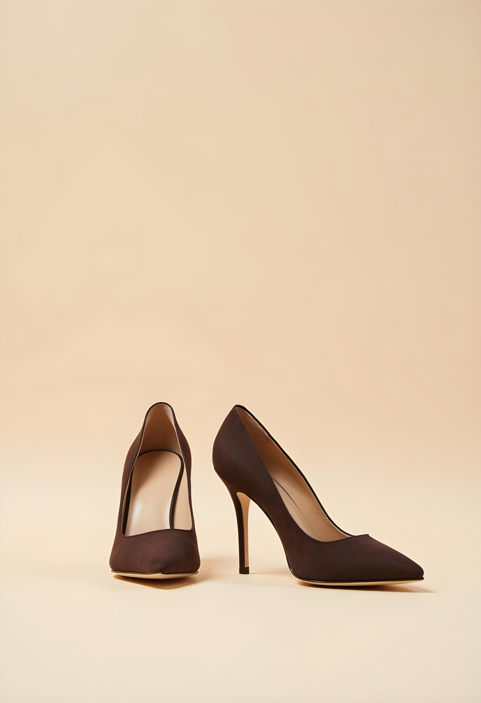 Velvet Noir Point Pump