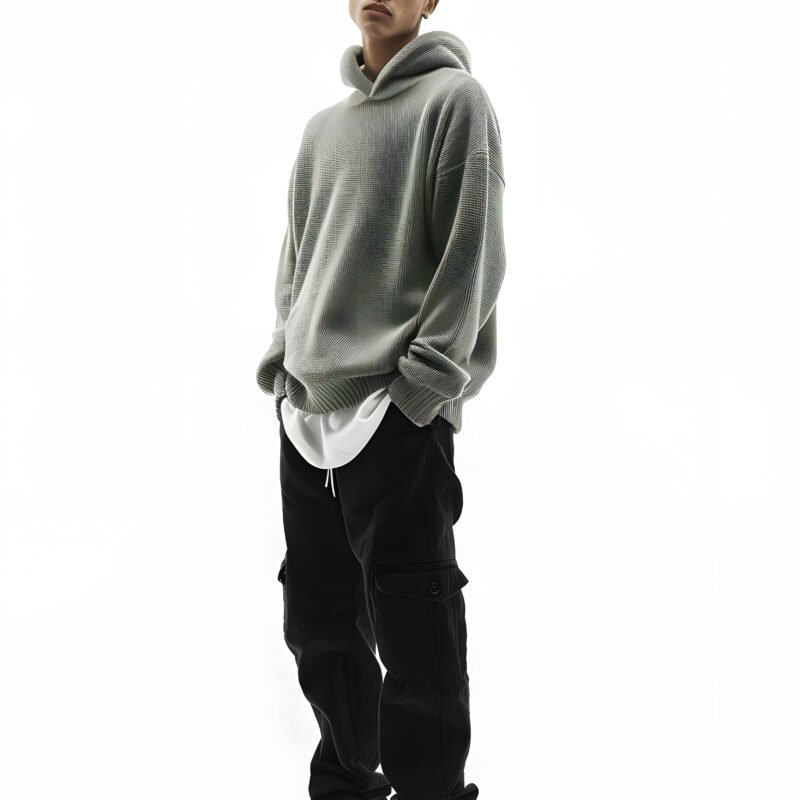 Urban Ash Texture Hoodie