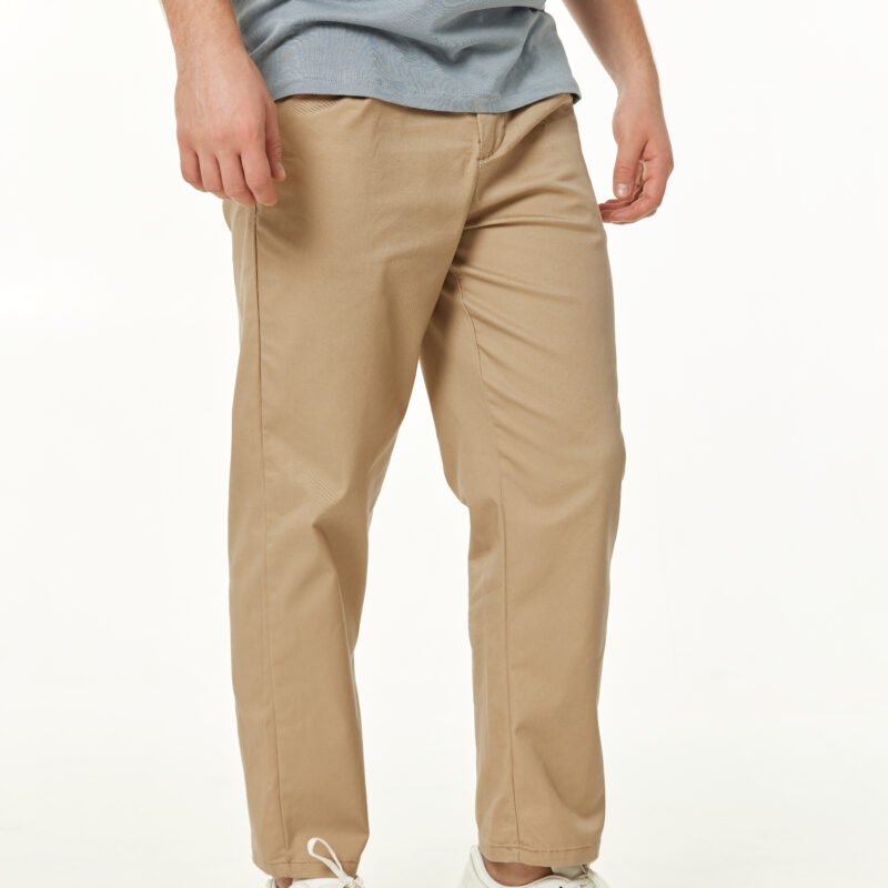 Terra Khaki Straight Pants