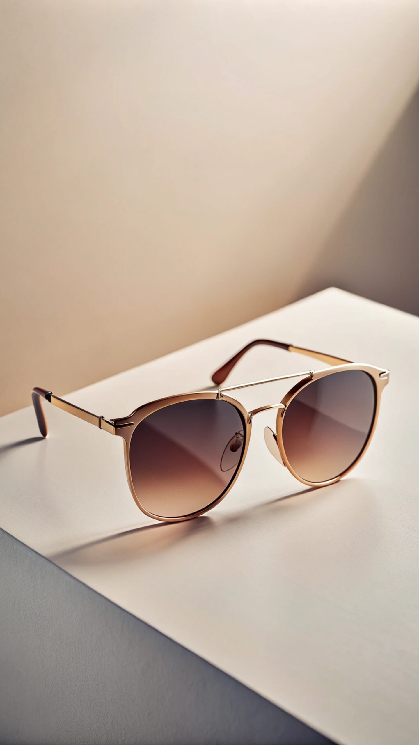 Golden Aura Gradient Aviators