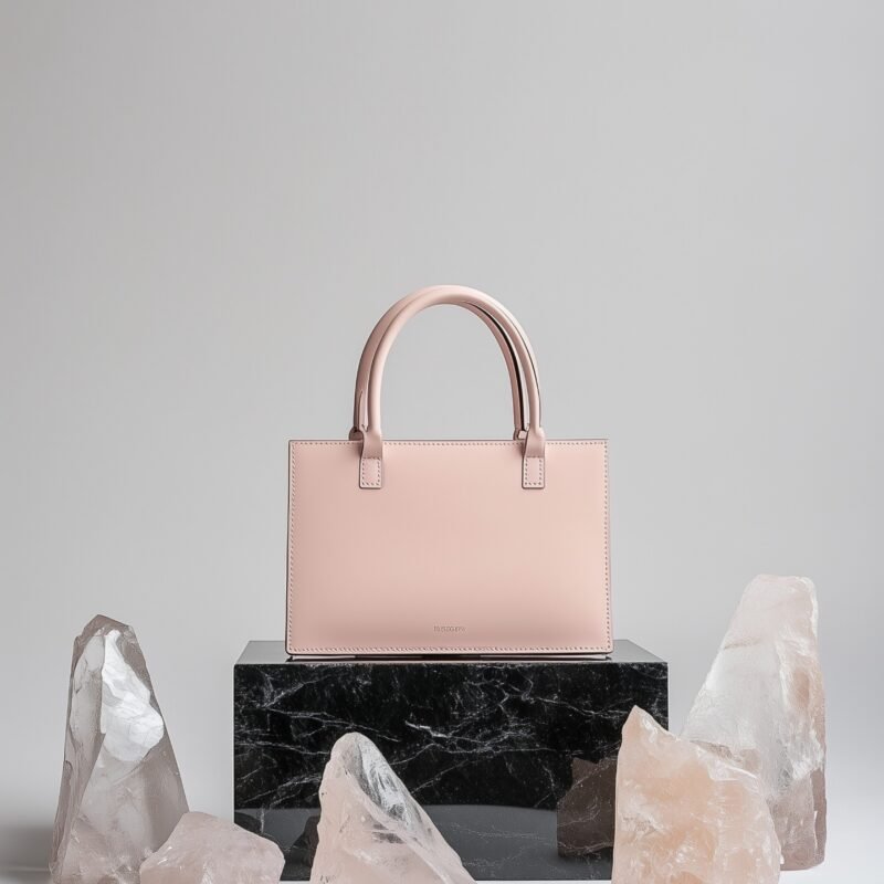 Blush Crystal-Set Tote