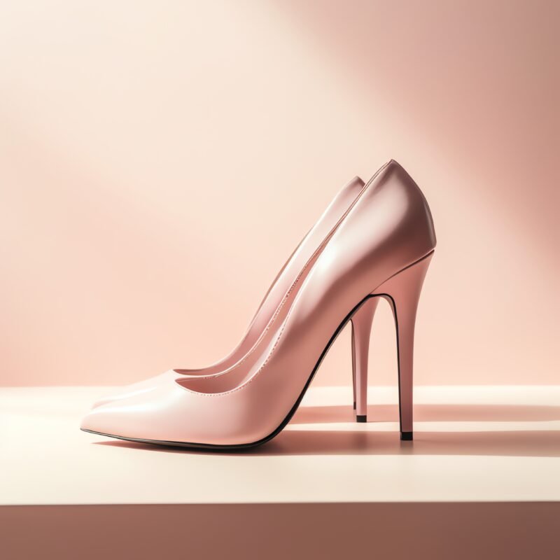 Rose Satin Elevate Heel