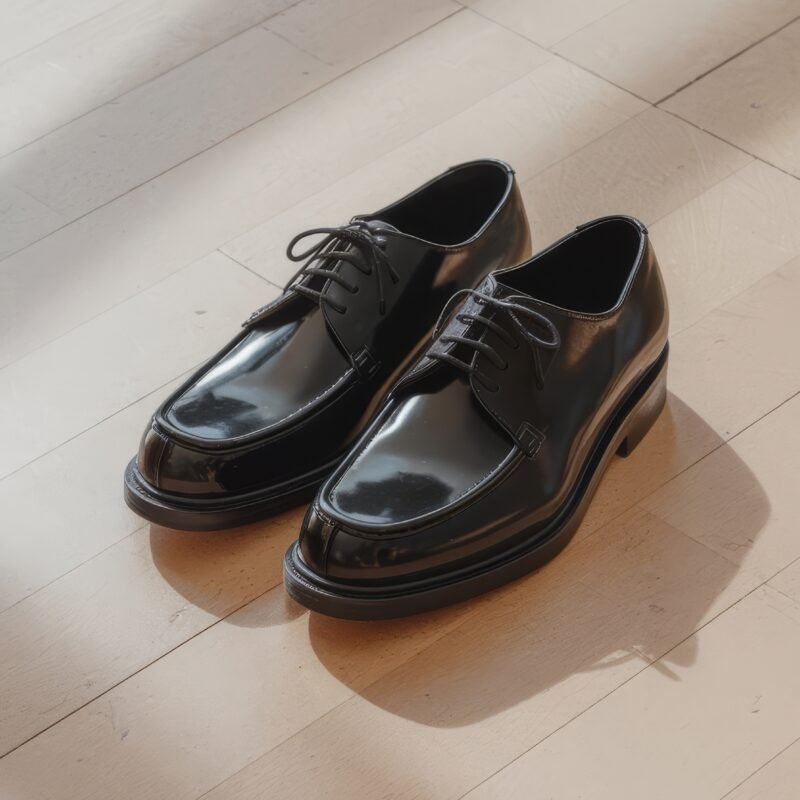 Mirror Black Executive Derbies