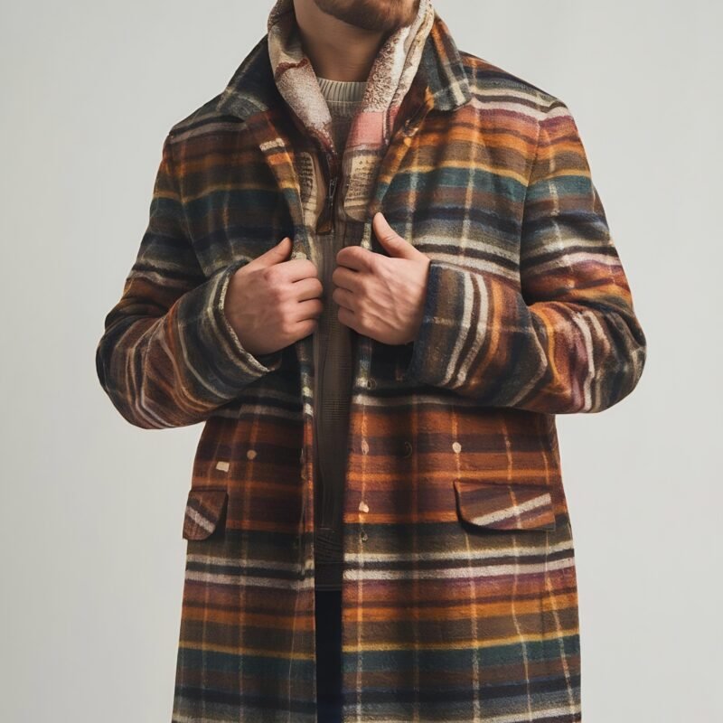 Heritage Plaid Wool Overcoat