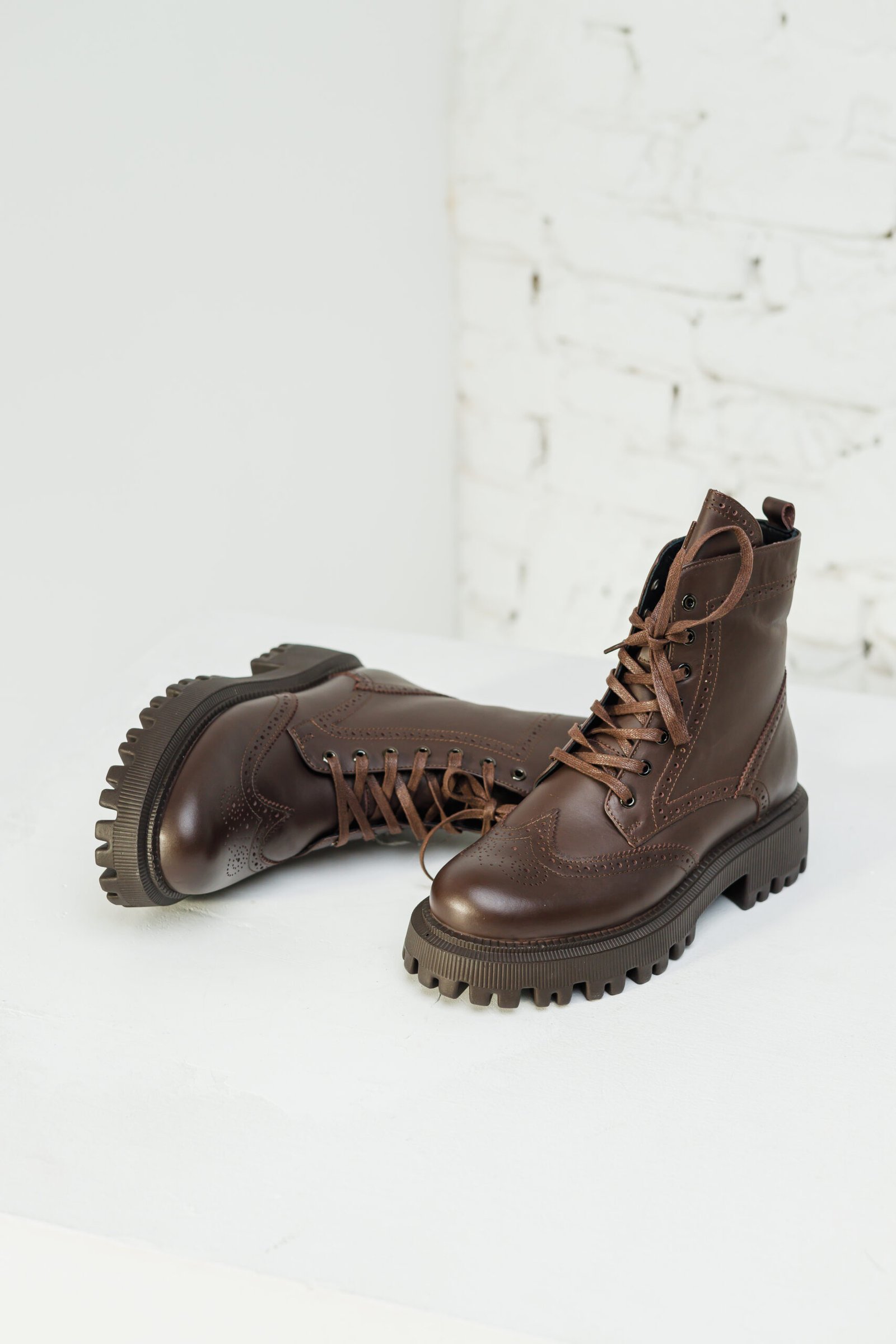 Brogued Terrain Combat Boots