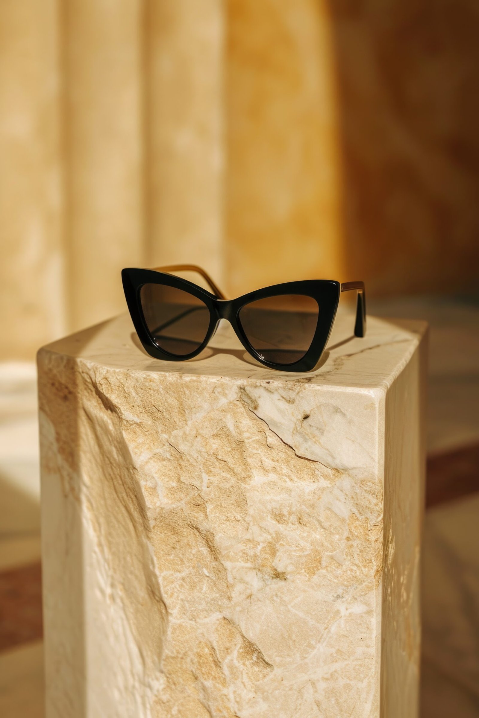 Luxe Marble-Set Cat Eye Shades