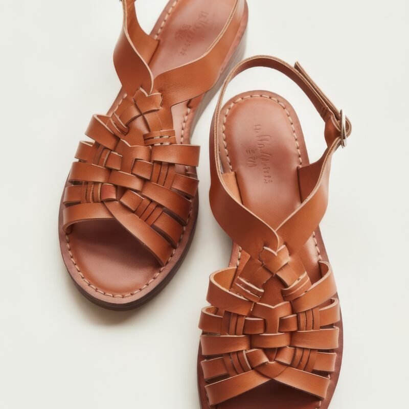 Hand-Woven Leather Sandals